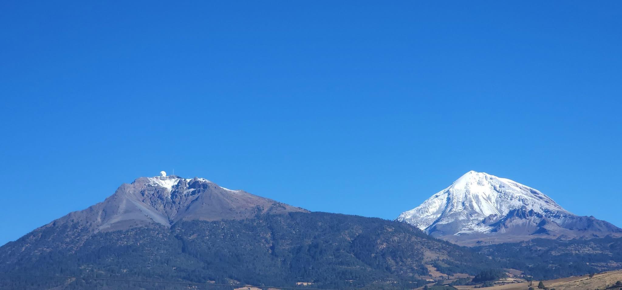 Pico de Orizaba near Hotel Rosario